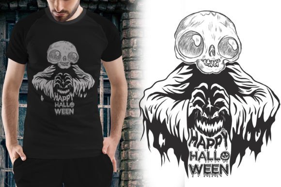 Best Halloween Graphic T-shirt Desigen: Spooky Style for Every Project