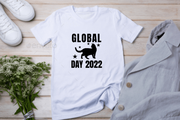 Celebrate Feline Artistry with Global Cat Day Graphics