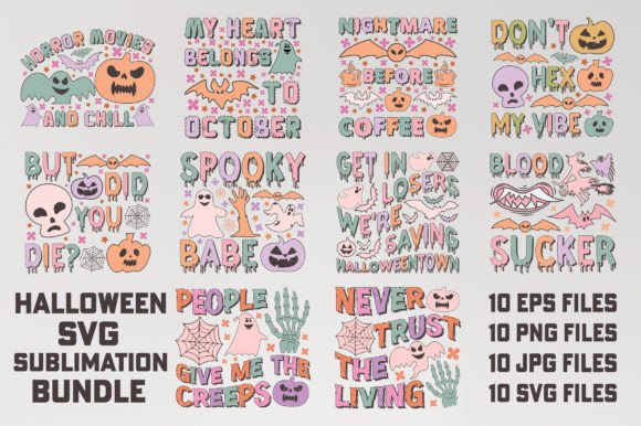 Halloween Sublimation Bundle SVG: A Designer's Toolkit for Spooky Season