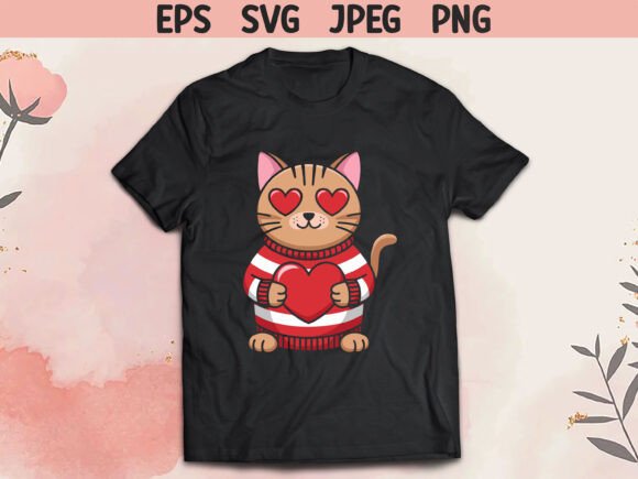 Valentine's Day T-Shirt Design Graphic: Your Creative Asset
